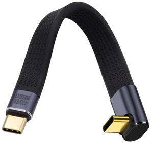 Slim Flat FPC Data Cable Type C USB-C Male to Male USB4 40Gbps 100W 8K for 5.1 inch Laptop Phone Slim Flat FPC Data Cable Type C USB-C Male to Male USB4 40Gbps 100W 8K for 5.1 inch Laptop Phone