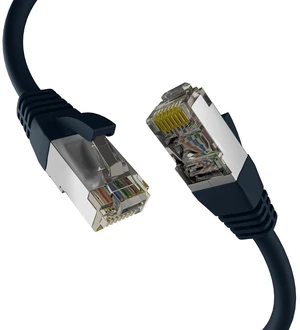 EFB-Elektronik Cat8.1 RJ45 Patch Cable S/FTP PIMF Black 10 m EFB-Elektronik Cat8.1 RJ45 Patch Cable S/FTP PIMF Black 10 m