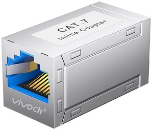12 Pcs Cat7 Keystone Coupler, Cat7 Keystone Jack Inline Coupler Sheilded RJ45 8P8C Cat7/Cat7A up to 10Gbps for Ethernet LAN Cable Extender Adapter 12 Pcs Cat7 Keystone Coupler, Cat7 Keystone Jack Inline Coupler Sheilded RJ45 8P8C Cat7/Cat7A up to 10Gbps for Ethernet LAN Cable Extender Adapter