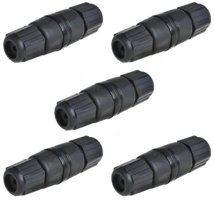 5PCS M25AP2 Shielded RJ45 Waterproof Cat5/5e/6 8P8C Connector IP67 Ethernet LAN Cable Connector Double Head Outdoor LAN Coupler Adapter Female to Female 5PCS M25AP2 Shielded RJ45 Waterproof Cat5/5e/6 8P8C Connector IP67 Ethernet LAN Cable Connector Double Head Outdoor LAN Coupler Adapter Female to Female