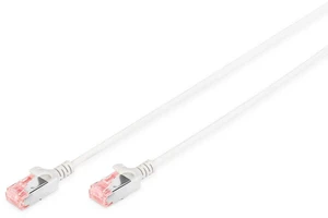 Digitus CAT 6 U-FTP Slim Patch Cable, Cu, LSZH AWG 28/7, Length 0.5 m, Colour Grey Digitus CAT 6 U-FTP Slim Patch Cable, Cu, LSZH AWG 28/7, Length 0.5 m, Colour Grey