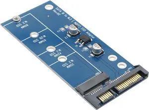 AD905A Sata III 3 to M.2 (NGF) SSD 7+5 Pin Connector Converter Adapter Card AD905A Sata III 3 to M.2 (NGF) SSD 7+5 Pin Connector Converter Adapter Card