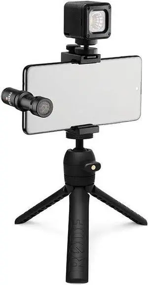 Rode Vlogger Kit USB-C Edition Filmmaking Kit for Mobile Devices with USB Type-C Ports (VLOGVMMC) Rode Vlogger Kit USB-C Edition Filmmaking Kit for Mobile Devices with USB Type-C Ports (VLOGVMMC)