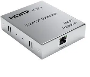 200M HDMI KVM IP Extender, Over UTP/STP CAT5e CAT6 RJ45 Ethernet LAN Network Cable HDMI Extender Matrix for PS3 PS4 PS5 PC to Several TV TCP IP Protocol (RX) 200M HDMI KVM IP Extender, Over UTP/STP CAT5e CAT6 RJ45 Ethernet LAN Network Cable HDMI Extender Matrix for PS3 PS4 PS5 PC to Several TV TCP IP Protocol (RX)