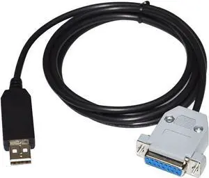 FT232RL USB to DB15 15-Pin Female RS485 Communication Cable for Baoding Chuangrui Peristaltic Pump, PC Interface, Data Download, and Remote Monitoring, 1.8 Meters FT232RL USB to DB15 15-Pin Female RS485 Communication Cable for Baoding Chuangrui Peristaltic Pump, PC Interface, Data Download, and Remote Monitoring, 1.8 Meters