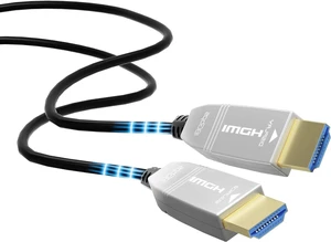 4K Fiber Optic HDMI Cable 25ft, 4K 60Hz 18Gbps HDR10 HDCP2.3 3D Slim Flexible HDMI 2.0 Cable for HDTV/TVbox/Gaming Box/Projector 4K Fiber Optic HDMI Cable 25ft, 4K 60Hz 18Gbps HDR10 HDCP2.3 3D Slim Flexible HDMI 2.0 Cable for HDTV/TVbox/Gaming Box/Projector