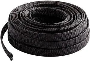 Cable Tidy Sleeve,Cable Management,10M 3mm to 82mm Black Insulated Braid Sleeving Tight PET Wire Expandable Cable Sleeve Flame-Retardant Nylon Braided Mesh Tube(64mm) Cable Tidy Sleeve,Cable Management,10M 3mm to 82mm Black Insulated Braid Sleeving Tight PET Wire Expandable Cable Sleeve Flame-Retardant Nylon Braided Mesh Tube(64mm)
