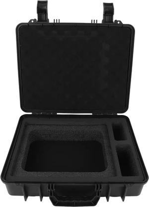 Hard Storage Case for Satellite Dish & Accessories, EVA Foam Interior Storage Organizer Bag with 32.8FT USB C to DC Supply Cord, Shock Proof, for Camping and Travel Black Hard Storage Case for Satellite Dish & Accessories, EVA Foam Interior Storage Organizer Bag with 32.8FT USB C to DC Supply Cord, Shock Proof, for Camping and Travel Black