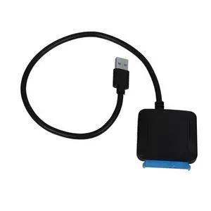 USB to Converter Cable for External Hard Drives High-Speed Data Transfer Adapter Portable Ssd Accessory No External Power Required Black USB to Converter Cable for External Hard Drives High-Speed Data Transfer Adapter Portable Ssd Accessory No External Power Required Black