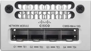 C3850-NM-4-10G Catalyst 3850 4 X 10GE Network Module (Renewed) C3850-NM-4-10G Catalyst 3850 4 X 10GE Network Module (Renewed)