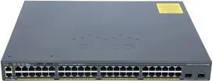 WS-C2960X-48FPD-L Catalyst 2960X 48-Port Gigabit PoE Network Switch (Renewed) WS-C2960X-48FPD-L Catalyst 2960X 48-Port Gigabit PoE Network Switch (Renewed)