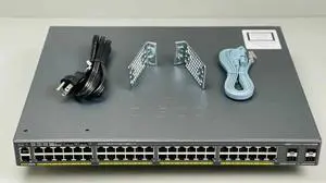 WS-C2960X-48FPS-L 48 Port PoE+ 2960X Gigabit Switch (Renewed) WS-C2960X-48FPS-L 48 Port PoE+ 2960X Gigabit Switch (Renewed)