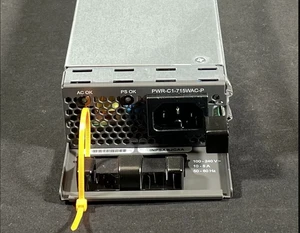 PWR-C1-715WAC-P Config 1 Power Supply - power supply - hot-plug / redundant - 715 Watt PWR-C1-715WAC-P Config 1 Power Supply - power supply - hot-plug / redundant - 715 Watt