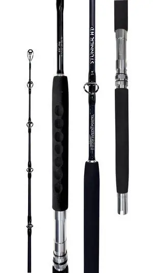 Stunner HD Saltwater 58"-6'6 Line Weight 40-150 Lb, 80-200 Lb & 20-80 Lb, Heavy, X-Heavy & XX-Heavy Conventional Offshore or Nearshore Rods Great for Snapper, Grouper, Dolphin Stunner HD Saltwater 58"-6'6 Line Weight 40-150 Lb, 80-200 Lb & 20-80 Lb, Heavy, X-Heavy & XX-Heavy Conventional Offshore or Nearshore Rods Great for Snapper, Grouper, Dolphin