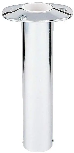 Lee's 0° Stainless Steel Flush Mount Rod Holder - 2" O.D Lee's 0° Stainless Steel Flush Mount Rod Holder - 2" O.D