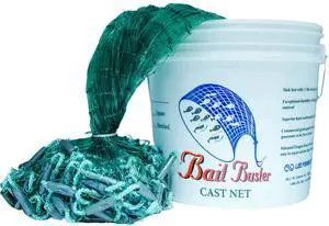 Mullet cast net-10 ft 1-1/4" sq mesh Mullet cast net-10 ft 1-1/4" sq mesh