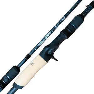 Knighthawk Series High Performing Rod - 40 Ton Graphite Blank with X-Wrap, Split Cork Grip, 316 Stainless Steel Guides with Zirconia Rings - Premium One-Piece Fishing Rod for Precision Anglers Knighthawk Series High Performing Rod - 40 Ton Graphite Blank with X-Wrap, Split Cork Grip, 316 Stainless Steel Guides with Zirconia Rings - Premium One-Piece Fishing Rod for Precision Anglers