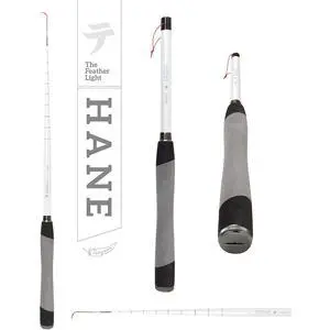 Fly Fishing HANE Rod with Case, Super Compact All-Around for Small & Medium Fish - Ultra-Portable, Carbon Fiber, Lightweight (10ft10in - 330cm) Fly Fishing HANE Rod with Case, Super Compact All-Around for Small & Medium Fish - Ultra-Portable, Carbon Fiber, Lightweight (10ft10in - 330cm)