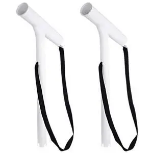 53308S-W-2PK Outrigger Rod Holders White Powder Coated (Pair) 53308S-W-2PK Outrigger Rod Holders White Powder Coated (Pair)