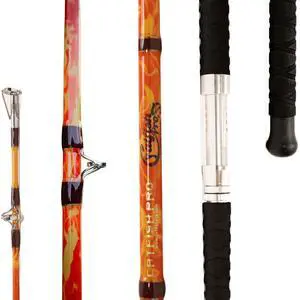 Orange Dragon Fire Glow Rod 76 One-Piece Spinning or Casting, M, MH, H Action, Sun-Activated Glow-in-the-Dark Rod, Anti-Slip Super Grip Handle, Stainless Steel Guides, Aluminum Reel Seat Orange Dragon Fire Glow Rod 76 One-Piece Spinning or Casting, M, MH, H Action, Sun-Activated Glow-in-the-Dark Rod, Anti-Slip Super Grip Handle, Stainless Steel Guides, Aluminum Reel Seat