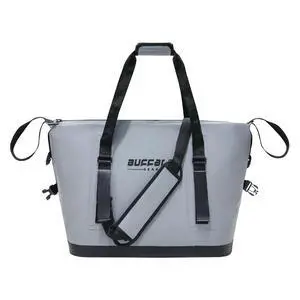 Fish Cooler Bag 24Qt Seamless Insulation Kill Bag, Keeps Ice Cold Up to 36 Hours, Foldable & Waterproof with Rod Attachment Straps & Gear Loops, Grey Fish Cooler Bag 24Qt Seamless Insulation Kill Bag, Keeps Ice Cold Up to 36 Hours, Foldable & Waterproof with Rod Attachment Straps & Gear Loops, Grey