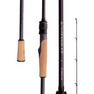 PURELURE ACUTEVIOLET Bass Fishing Rod Spinning Baitcasting Rod 6'6''-7'2'' | TORAY 36T Carbon Fiber, Jerkbait Rod 2 Piece, Regular Fast Action, Titanium Frame Guide with Torzite Ring, Carbon Reel Seat PURELURE ACUTEVIOLET Bass Fishing Rod Spinning Baitcasting Rod 6'6''-7'2'' | TORAY 36T Carbon Fiber, Jerkbait Rod 2 Piece, Regular Fast Action, Titanium Frame Guide with Torzite Ring, Carbon Reel Seat
