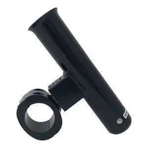 Fishmaster Adjustable T-Top Rod Holder - Marine Grade Aluminum, Rail Mount, Universal Fit - Black/White/Silver Fishmaster Adjustable T-Top Rod Holder - Marine Grade Aluminum, Rail Mount, Universal Fit - Black/White/Silver