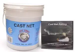 Professional Bait Cast Net, 3/8" Sq. Mesh, 5 Ft Professional Bait Cast Net, 3/8" Sq. Mesh, 5 Ft
