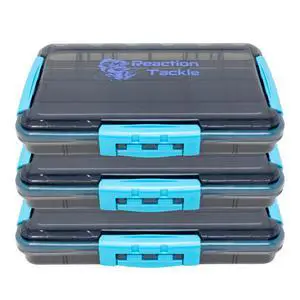 Premium Tackle Trays, Water Resistant Fishing Tackle Box Organizers with Triple Clip Closure, Removable Dividers and Clear View Design - 3700 (3-Pack) Premium Tackle Trays, Water Resistant Fishing Tackle Box Organizers with Triple Clip Closure, Removable Dividers and Clear View Design - 3700 (3-Pack)