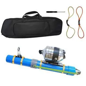 Portable Fishing Catapult Rod, Durable & Lightweight Telescopic Lure & Bait Launcher for Saltwater & Freshwater, High Elasticity Casting Tool, Professional New Model Travel Fishing Gear Portable Fishing Catapult Rod, Durable & Lightweight Telescopic Lure & Bait Launcher for Saltwater & Freshwater, High Elasticity Casting Tool, Professional New Model Travel Fishing Gear