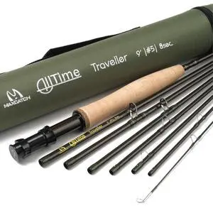 Maxcatch Alltime Travel Fishing Rod-Ultra Compact for Backpacking 8-Piece 9ft with Rod Tube (Size: 5/6/8wt) Maxcatch Alltime Travel Fishing Rod-Ultra Compact for Backpacking 8-Piece 9ft with Rod Tube (Size: 5/6/8wt)