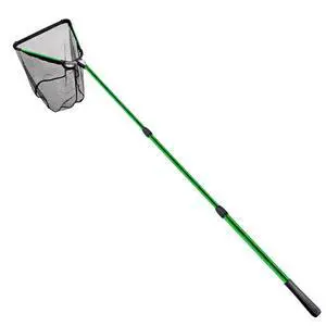 Folding Aluminum Fishing Landing Net Fish Net with Extending Telescoping Pole Handle Folding Aluminum Fishing Landing Net Fish Net with Extending Telescoping Pole Handle