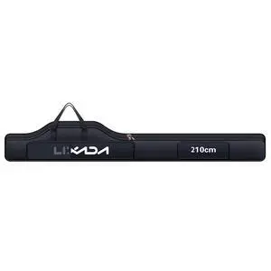 Fishing Rod Case - Portable Folding Pole and Reel Storage Bag, Gears Organizer Fishing Rod Case - Portable Folding Pole and Reel Storage Bag, Gears Organizer