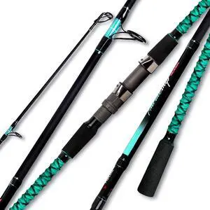 Surf Fishing Rod Portable Travel Surf Spinning Rod 2 Piece/3 Piece/4 Piece Carbon Fiber Saltwater Fishing Rod 9'/10'/12'/13'/15' Surf Fishing Rod Portable Travel Surf Spinning Rod 2 Piece/3 Piece/4 Piece Carbon Fiber Saltwater Fishing Rod 9'/10'/12'/13'/15'