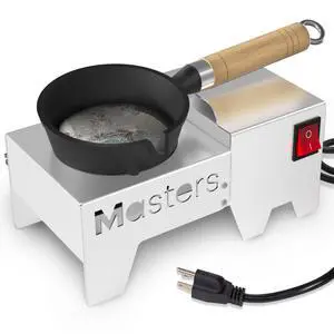 MMasters Fast-Heating Electric Lead Melting Pot 80 Oz Capacity | Ideal for Bullet Casting & Fishing Weight Molds | Portable Lead Ingots Melter for Reloading & DIY Metal Projects (Below 750 Metal) MMasters Fast-Heating Electric Lead Melting Pot 80 Oz Capacity | Ideal for Bullet Casting & Fishing Weight Molds | Portable Lead Ingots Melter for Reloading & DIY Metal Projects (Below 750 Metal)