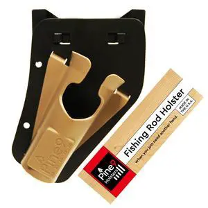 Ambie Fishing Rod Hip Holster - Patented Ambidextrous Quick-Draw Fishing Pole Holder, Made in USA - Spinning, Baitcaster & Centerpin Reels - Fits Any 1.5" Belt Ambie Fishing Rod Hip Holster - Patented Ambidextrous Quick-Draw Fishing Pole Holder, Made in USA - Spinning, Baitcaster & Centerpin Reels - Fits Any 1.5" Belt