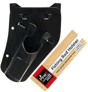 Ambie Fishing Rod Hip Holster - Patented Ambidextrous Quick-Draw Fishing Pole Holder, Made in USA - Spinning, Baitcaster & Centerpin Reels - Fits Any 1.5" Belt Ambie Fishing Rod Hip Holster - Patented Ambidextrous Quick-Draw Fishing Pole Holder, Made in USA - Spinning, Baitcaster & Centerpin Reels - Fits Any 1.5" Belt