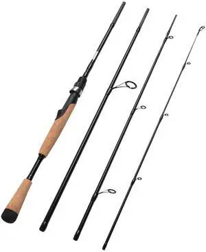 4 Pieces Travel Spinning Rod Medium Carbon Spinning Fishing Rod Portable Fishing Rod 4 Pieces Travel Spinning Rod Medium Carbon Spinning Fishing Rod Portable Fishing Rod