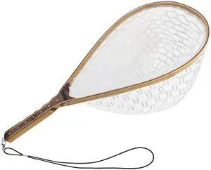 Fly Fishing Net Landing Net Wooden Net Soft Rubber Mesh Trout Net Freshwater Saltwater Fishing Net with Safety Cord Net Gifts for Father Men Fly Fishing Net Landing Net Wooden Net Soft Rubber Mesh Trout Net Freshwater Saltwater Fishing Net with Safety Cord Net Gifts for Father Men