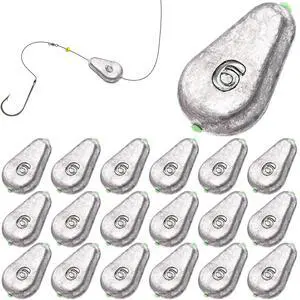 No Roll Sinker Fishing Weights, Flat Inline Sinkers Weights No Snag Slip Sinkers Saltwater Flat Bank River Surf Fishing Gear Tackle for Freshwater Catfish Rig No Roll Sinker Fishing Weights, Flat Inline Sinkers Weights No Snag Slip Sinkers Saltwater Flat Bank River Surf Fishing Gear Tackle for Freshwater Catfish Rig
