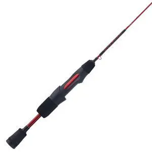 36" Carbon Ice Spinning Rod, 1 Piece Fishing Rod, Medium Light Rod Power, 2-6 lb Line Rating 36" Carbon Ice Spinning Rod, 1 Piece Fishing Rod, Medium Light Rod Power, 2-6 lb Line Rating
