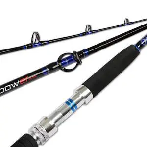 1-Piece/ 2-Piece Saltwater Offshore Trolling Rod Big Game Rod Conventional Boat Fishing Pole 1-Piece/ 2-Piece Saltwater Offshore Trolling Rod Big Game Rod Conventional Boat Fishing Pole