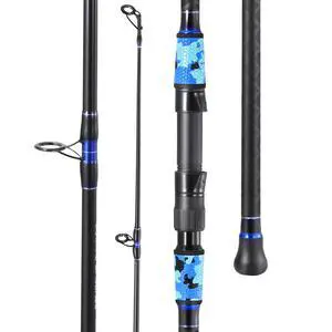 Surf Fishing Rod Portable Travel MH/H Surf Spinning Rod 4 Piece Carbon Fiber Saltwater Fishing Rod 10'/11'/12'/15' Surf Fishing Rod Portable Travel MH/H Surf Spinning Rod 4 Piece Carbon Fiber Saltwater Fishing Rod 10'/11'/12'/15'
