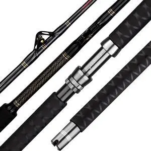 Trolling Rod Saltwater Offshore Heavy Roller Rod Bent Butt Trolling Rod Big Game Conventional Boat Fishing Pole Heavy Duty Fishing Rod Trolling Rod Saltwater Offshore Heavy Roller Rod Bent Butt Trolling Rod Big Game Conventional Boat Fishing Pole Heavy Duty Fishing Rod
