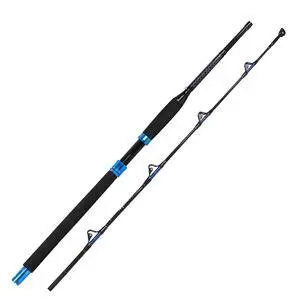 1-Piece Saltwater Offshore Trolling Rod Conventional Boat Rod Carbon Fishing Pole(6 Feet, 30-50 lb/50-80 lb/80-120 lb) 1-Piece Saltwater Offshore Trolling Rod Conventional Boat Rod Carbon Fishing Pole(6 Feet, 30-50 lb/50-80 lb/80-120 lb)