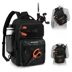 BlowBak Tactical Sling Tackle Bag-Lightweight Fishing Backpack Storge Fishing Gear and Equipment,Gift for Men BlowBak Tactical Sling Tackle Bag-Lightweight Fishing Backpack Storge Fishing Gear and Equipment,Gift for Men