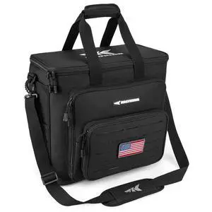 Fishing Tackle Bags - Saltwater & Freshwater Fishing Bags - Water Resistant, Padded Shoulder Strap - Gear Storage Fishing Tackle Bags - Saltwater & Freshwater Fishing Bags - Water Resistant, Padded Shoulder Strap - Gear Storage
