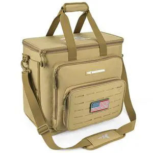 Fishing Tackle Bags - Saltwater & Freshwater Fishing Bags - Water Resistant, Padded Shoulder Strap - Gear Storage Fishing Tackle Bags - Saltwater & Freshwater Fishing Bags - Water Resistant, Padded Shoulder Strap - Gear Storage