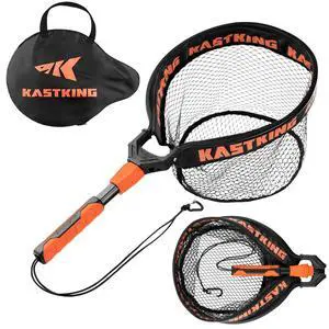 Titanet Fishing Net, Durable Aluminum Handle, Non-Slip Hi-Vis Grip, Compact Bag & Lanyard, Ideal for Kayak, Lake, Fly, or River Fishing, 2 Net Options Titanet Fishing Net, Durable Aluminum Handle, Non-Slip Hi-Vis Grip, Compact Bag & Lanyard, Ideal for Kayak, Lake, Fly, or River Fishing, 2 Net Options