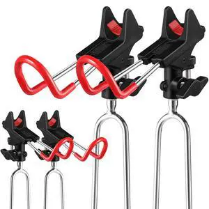 Fishing Rod Holders - Upgraded 360 Degree Adjustable Fishing Pole Stand Equipment for Bank, Beach, Gift for Men Fishing Rod Holders - Upgraded 360 Degree Adjustable Fishing Pole Stand Equipment for Bank, Beach, Gift for Men
